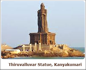 Thiruvalluvar Statue, Kanyakumari