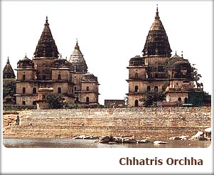 Chhatris Orchha